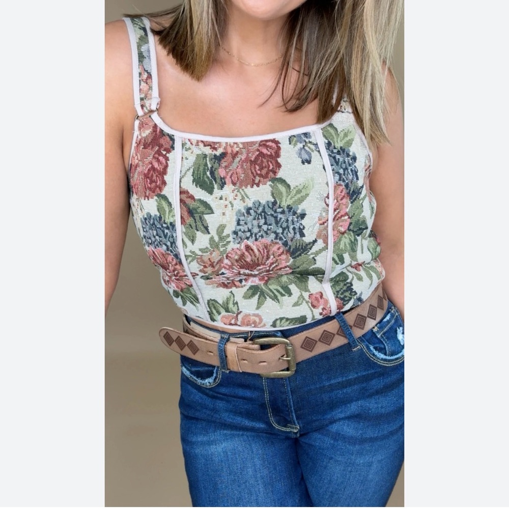 Tapestry tank top - Picture 1 of 5